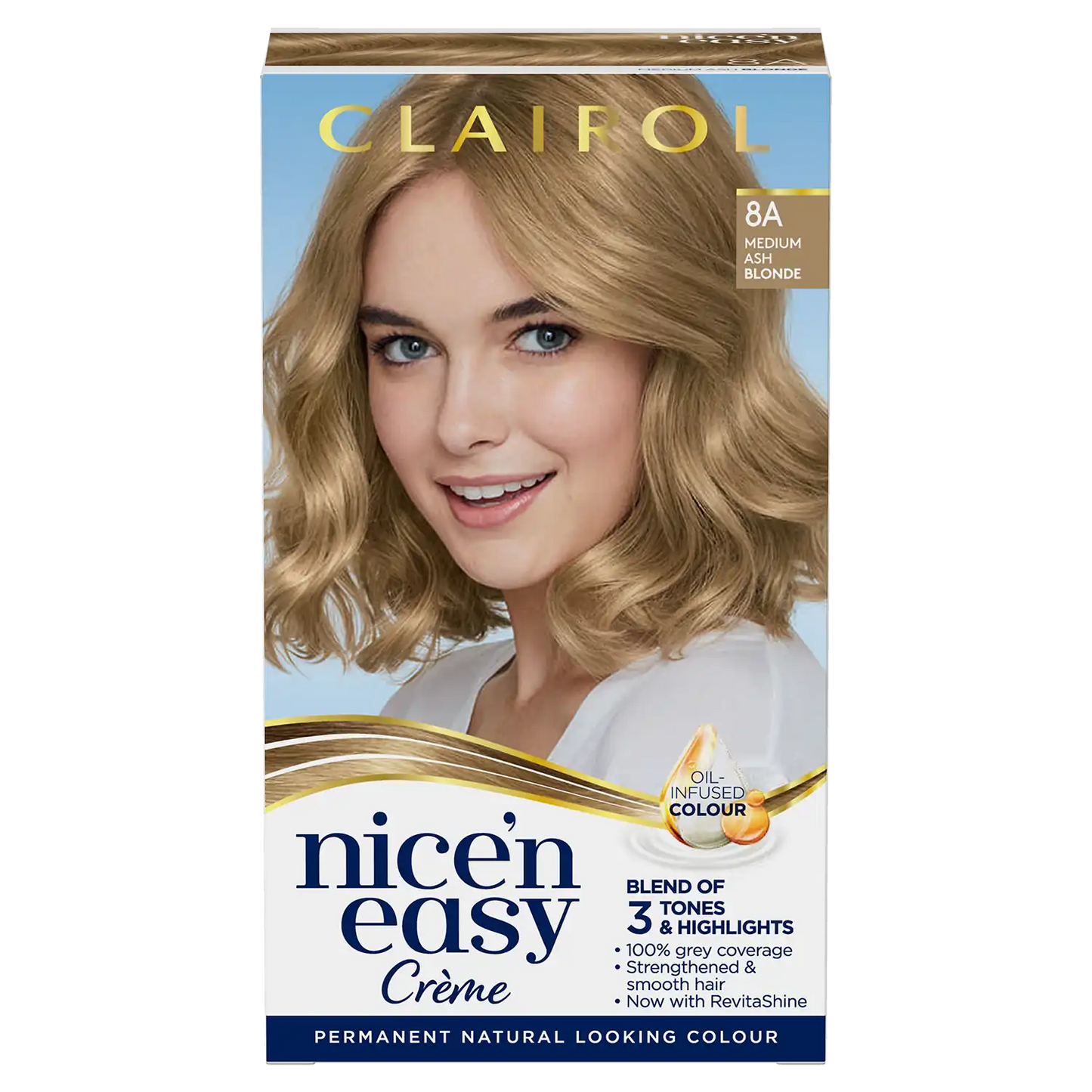 Clairol Nice’n Easy Crème, Natural Looking Permanent Hair Dye