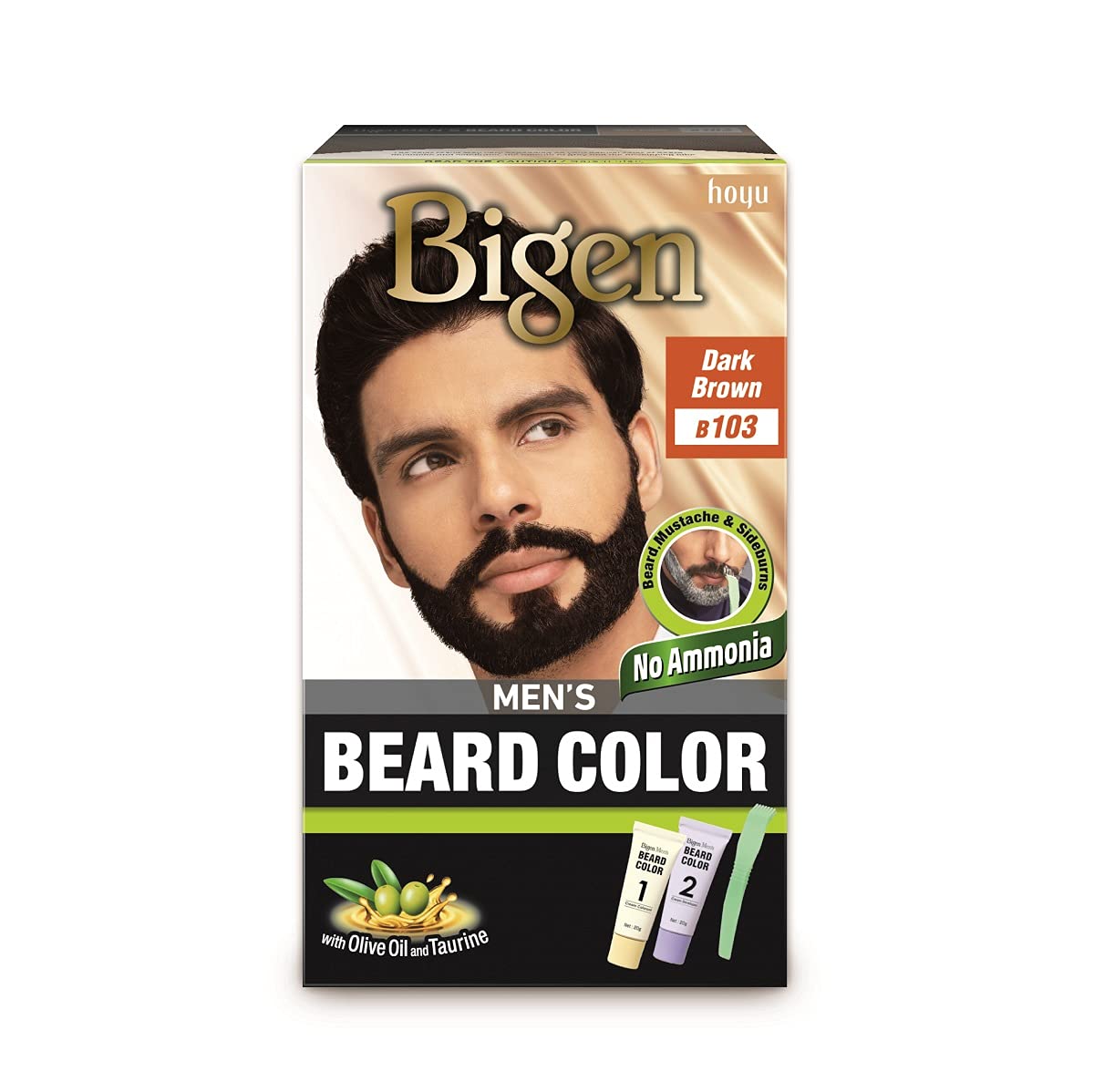 Bigen Mens Beard Colours