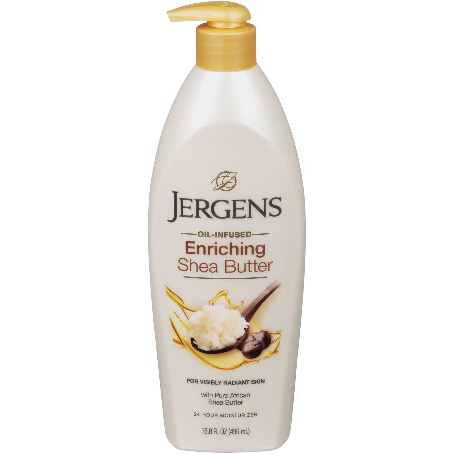 JERGENS  Oil-Infused Enriching Shea Butter Moisturiser 16.8 fl oz