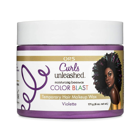 Organic Root Stimulator Color Blast Temporary Hair Makeup Wax - Violette 6Oz