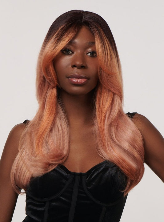 Sleek Synthetic Lace Wig - Amiya Wig