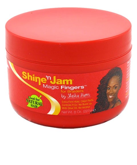 Shine N Jam Magic Fingers For Braiders Extra Firm Holds - 8oz