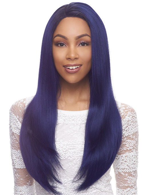 Janet Collection Human Hair Blend Brazilian Scent Wig- Alex