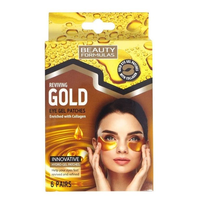 Beauty Formulas Reviving Gold Eye Gel Patches (6 Pairs)