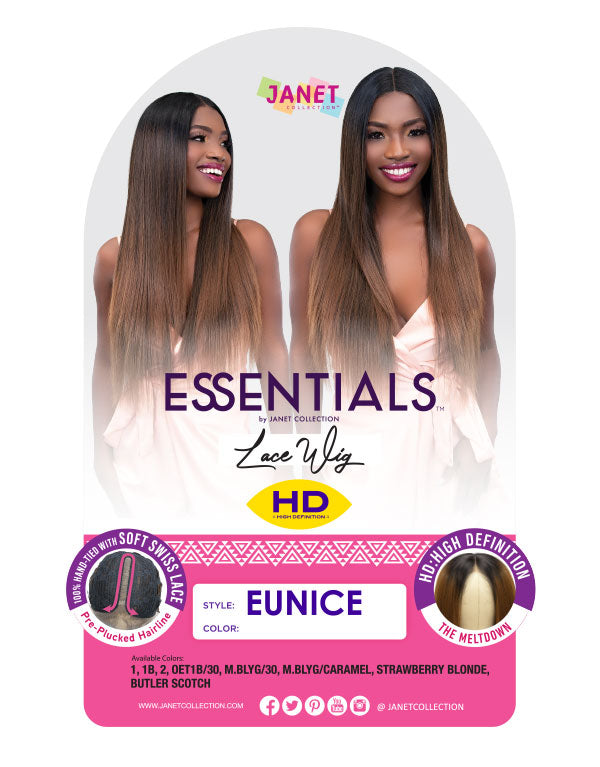 Janet Collection Essentials Hd Lace Wig - Eunice