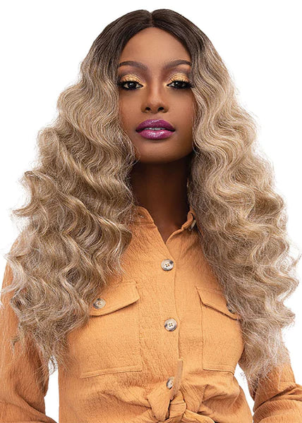 Janet Collection Extended Part Swiss Lace Front Wig - Gabriela