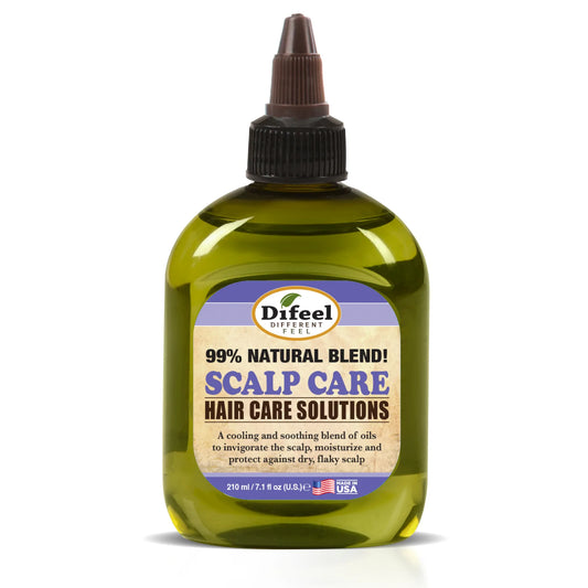 Difeel 99% Natural Hair Care Solutions Scalp Care Hair Oil 7.1 Oz