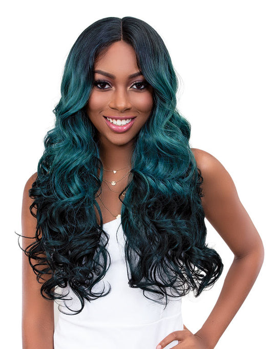 Janet Collection Melt Hd Part Lace Premium Synthetic Hair Wig - Jada