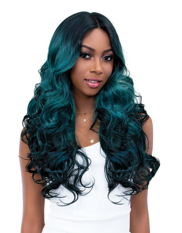 Janet Collection Melt Hd Part Lace Premium Synthetic Hair Wig - Jada