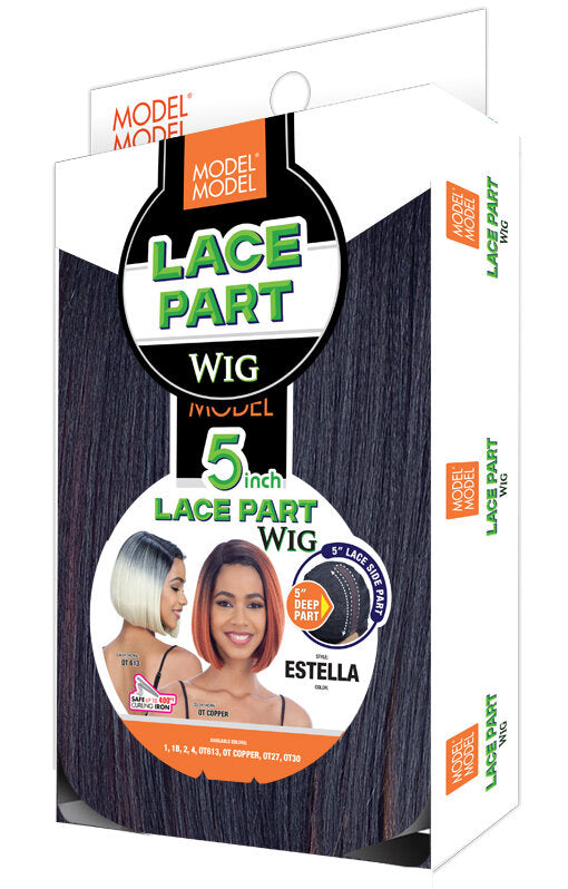 Model Model 5" Lace Part Wig - Estella