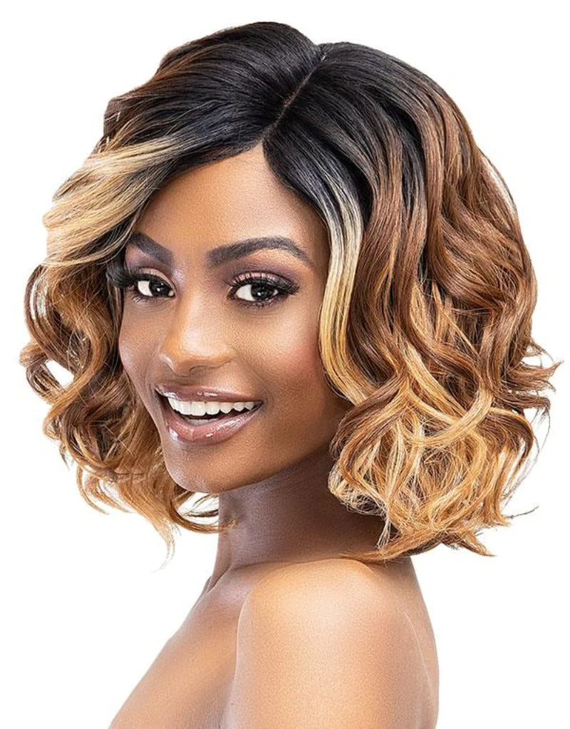 Janet Collection Synthetic Melt Extended Part HD Lace Wig - SUMMER