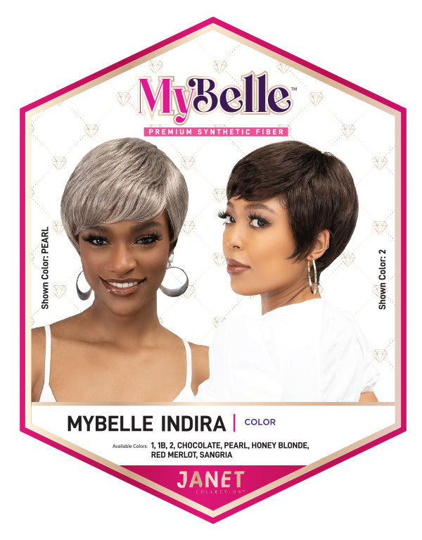 Janet Collection Mybelle Premium Synthetic Fiber Wig - Indria