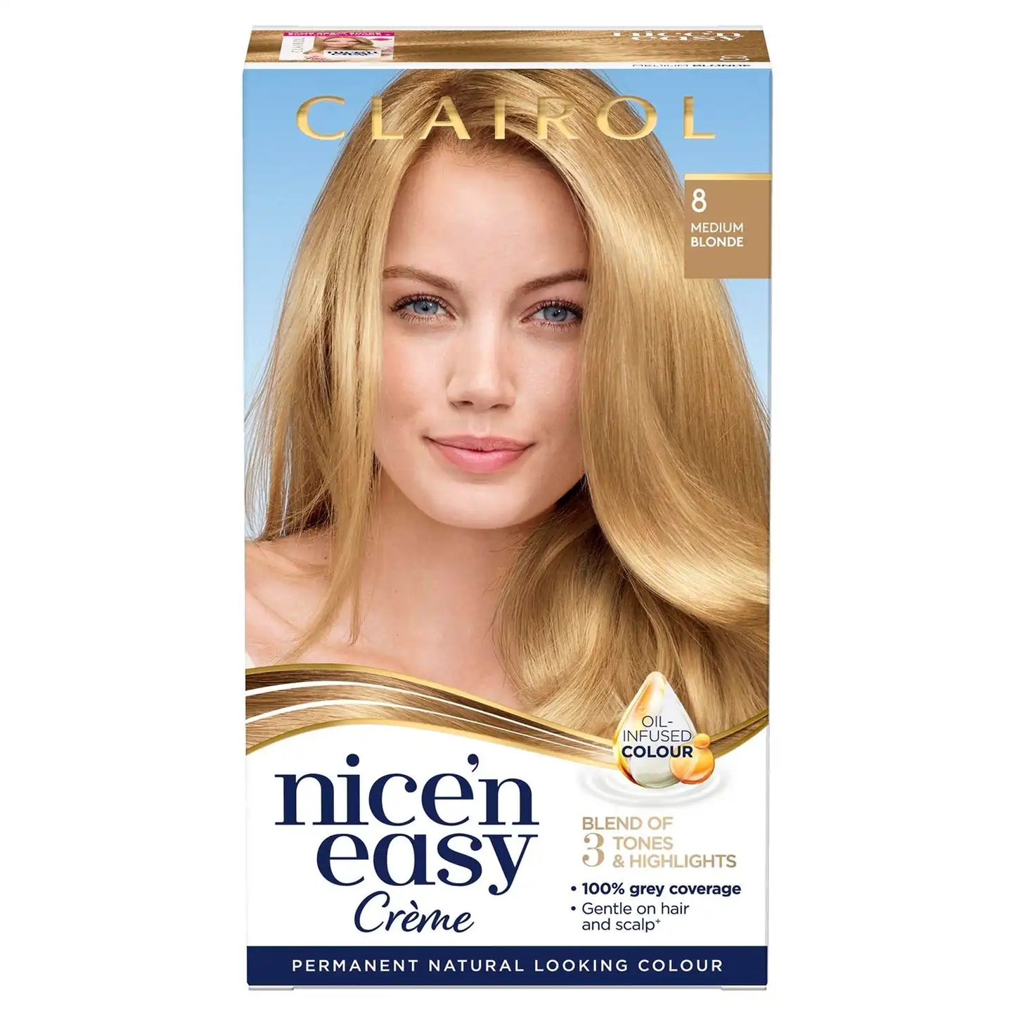 Clairol Nice’n Easy Crème, Natural Looking Permanent Hair Dye