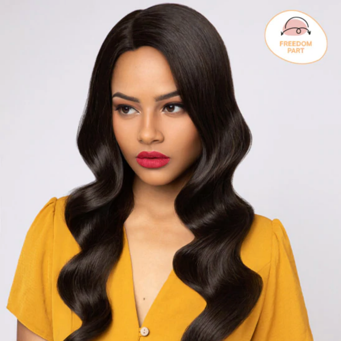 Feme Synthetic Lace Wig - Gloss Waves