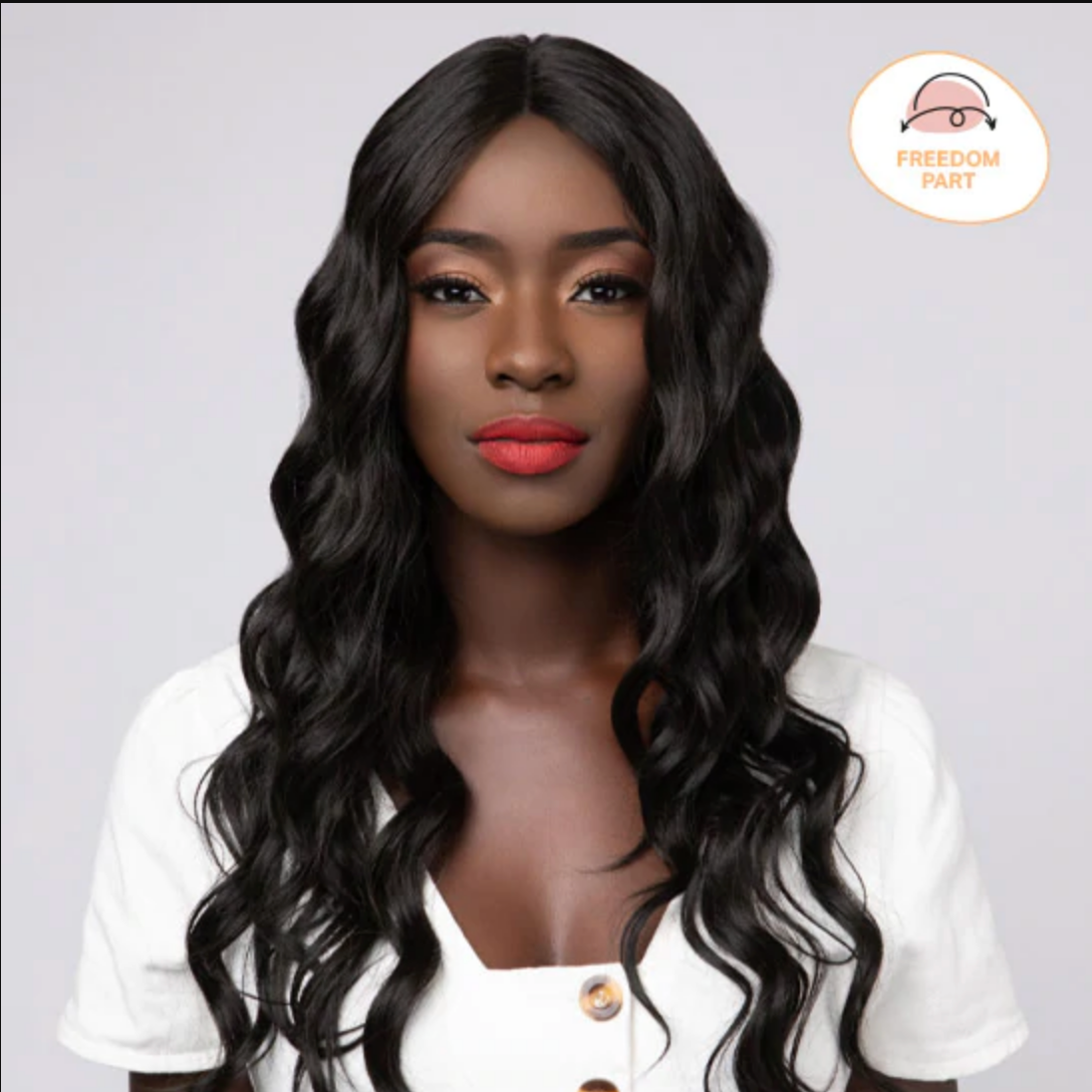 Feme Synthetic Lace Wig - Siren Waves