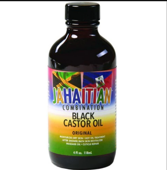 Jahaitian Combination Black Castor Oil Original - 4 Oz