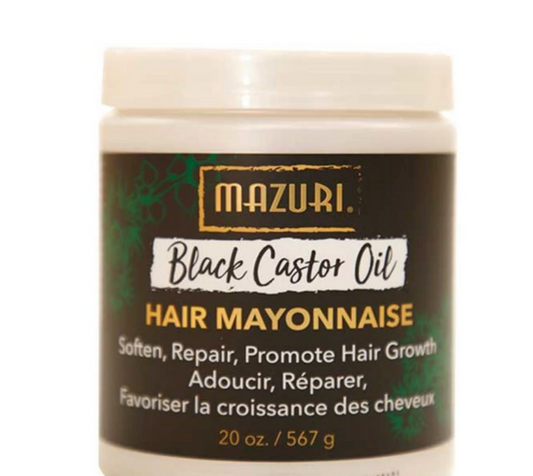 Mazuri Black Castor Oil Hair Mayonnaise - 567g