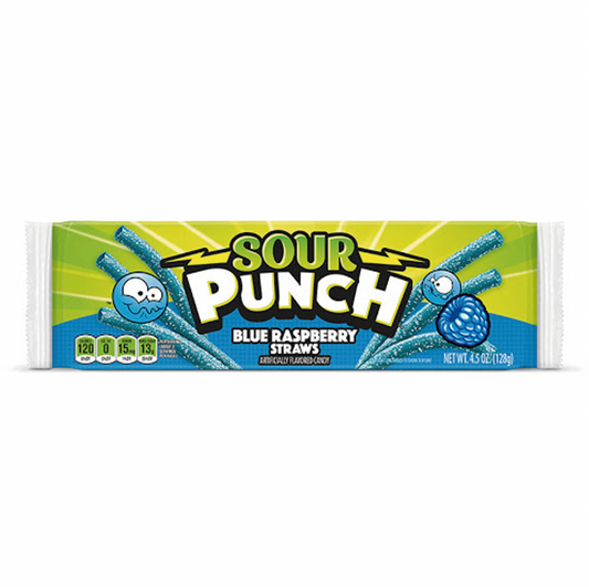 Sour Punch Twists Blue Raspberry 56g