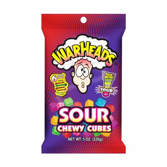 Warheads Chewy Cubes 142g