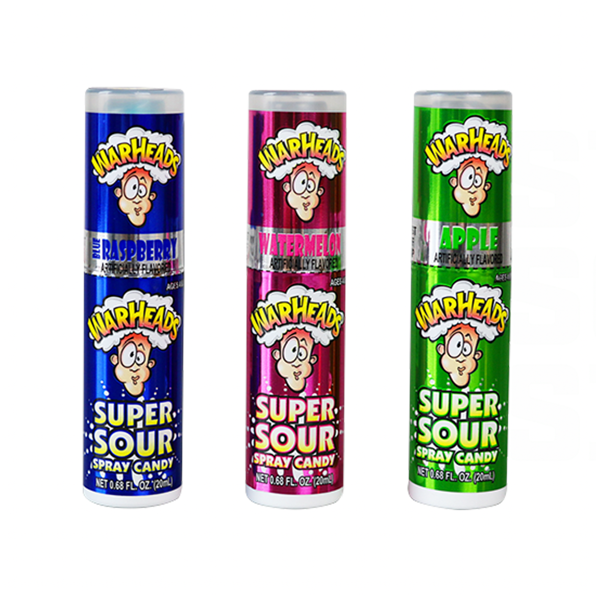 Warheads Super Sour Spray Candy 19g
