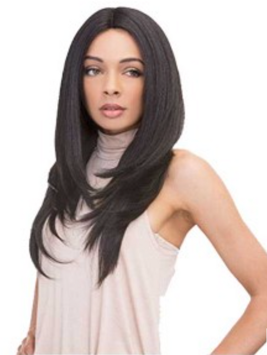 Janet Collection Brazilian Scent Lace Wig - Coral