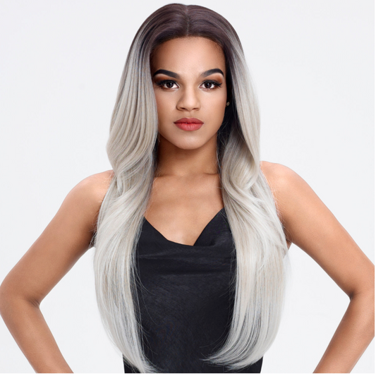Sleek Synthetic Hair Spotlight Luxurious Wig - Claudia Wig