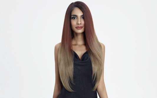 Sleek Human Hair Blended Premium Wig - Stella Wig