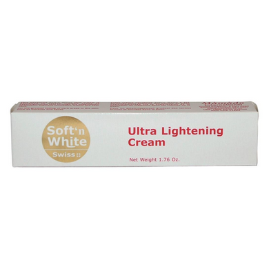 Soft'n White Swiss ultra  lightening cream 1.76oz