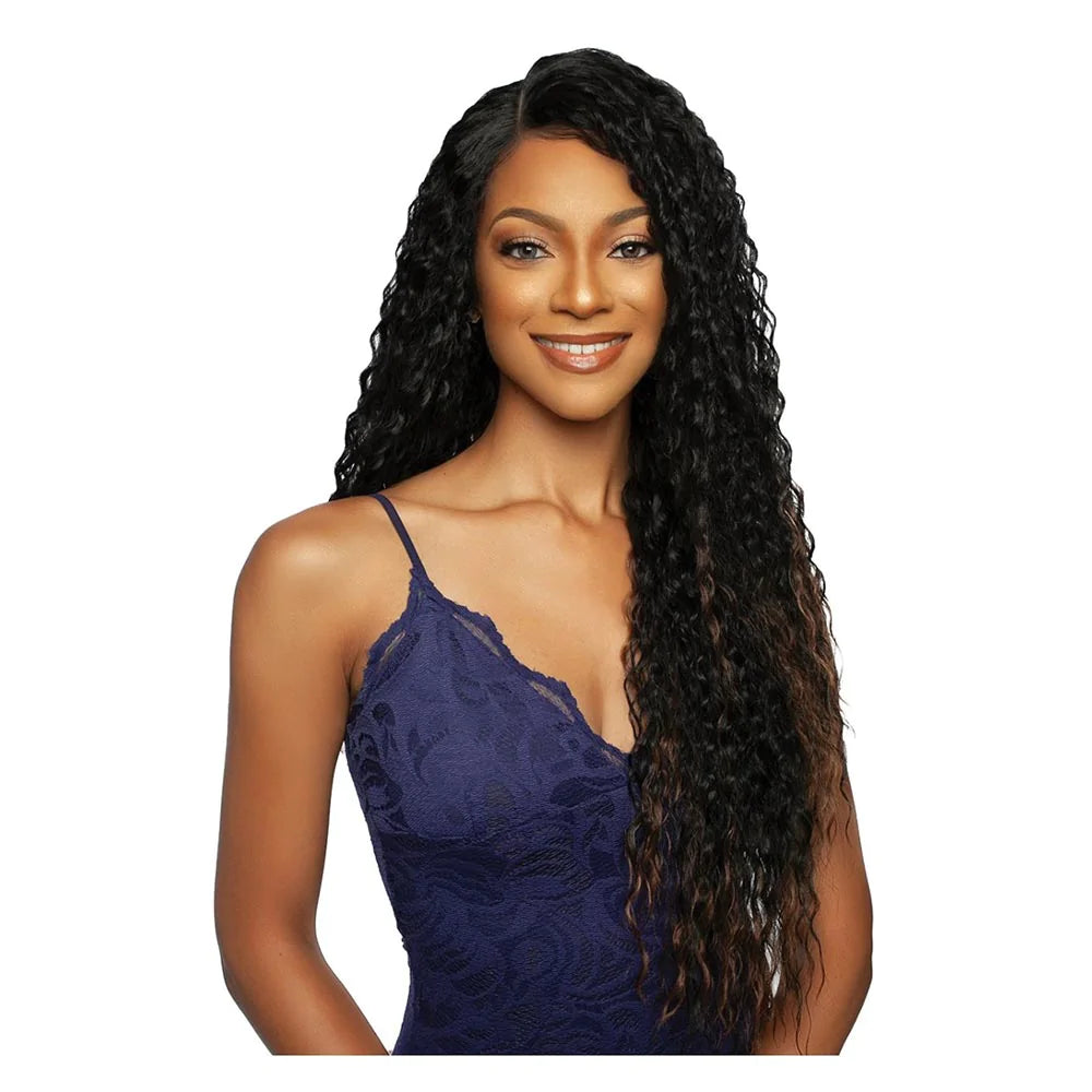 Mane Concept Brown Sugar Synthetic HD Silk Press Lace Front Wig - BSHS204 Cheviot