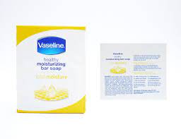 4 X Vaseline Healthy Moisturizing Body Bar Soap 75g