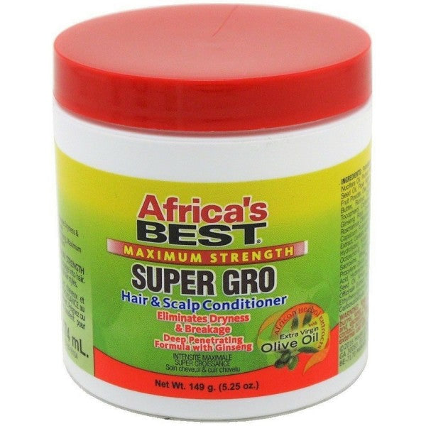 Africa's Best Super Gro Hair & Scalp Conditioner - 5.25 Oz