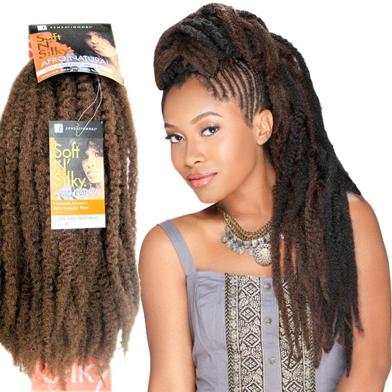 Soft n Silky Afro Twist Braid