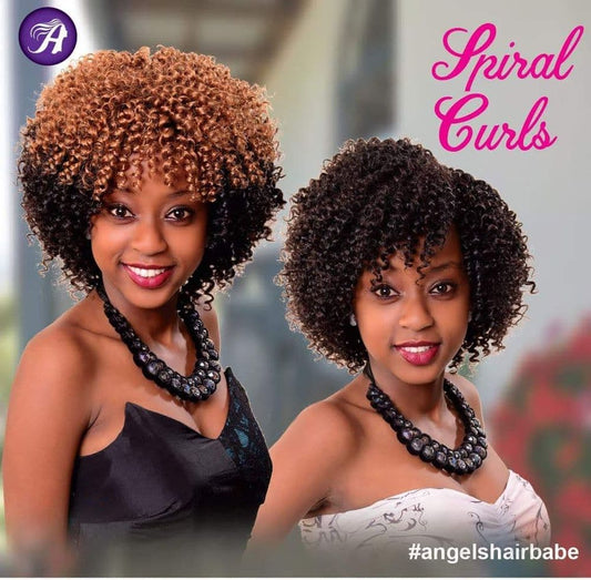 Angels Synthetic Hair - 3 PC Spiral Curly Weave