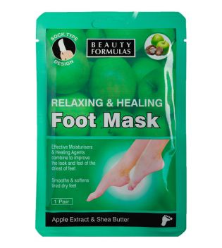 Beauty Formulas - Relaxing & Healing Foot Mask - 16ML