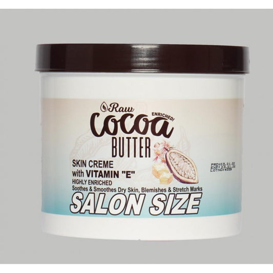 Raw Cocoa Butter Skin Creme With Vitamin E - 348g
