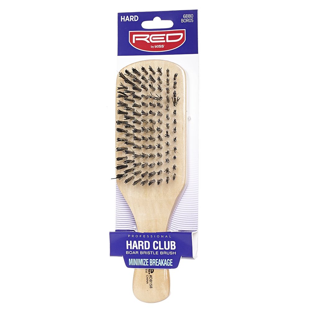 Red by Kiss PROFESSIONAL Hard Club Bristle Brush