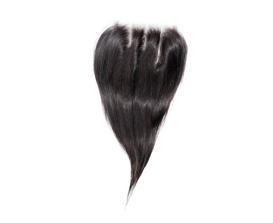 Dressmaker Swiss Closure Lace Frontal 13*4 Free Part Weave Hair (Straight) Natural Color