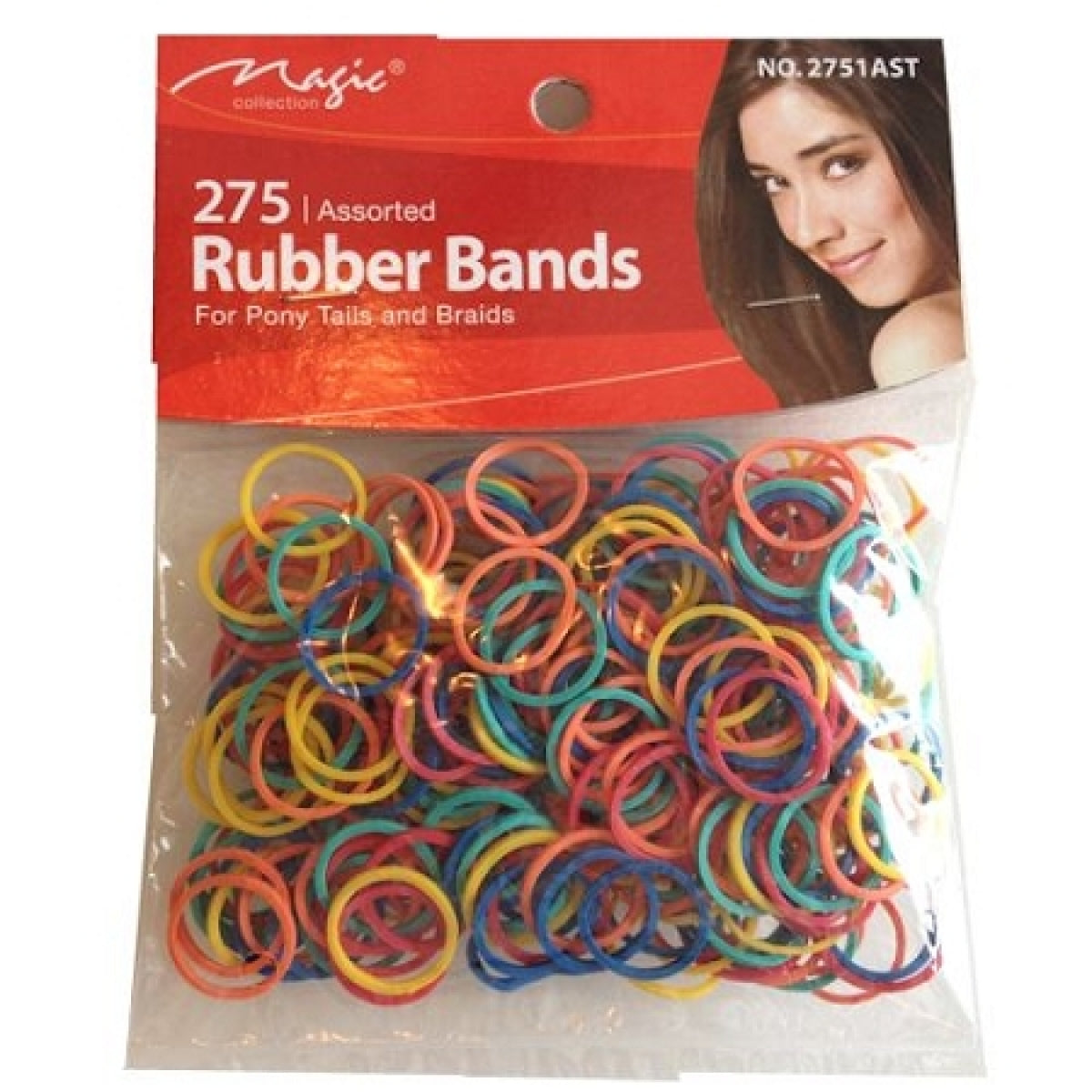 Magic 275 Pcs Small Elastic RubberBands For Pony Tails & Braids