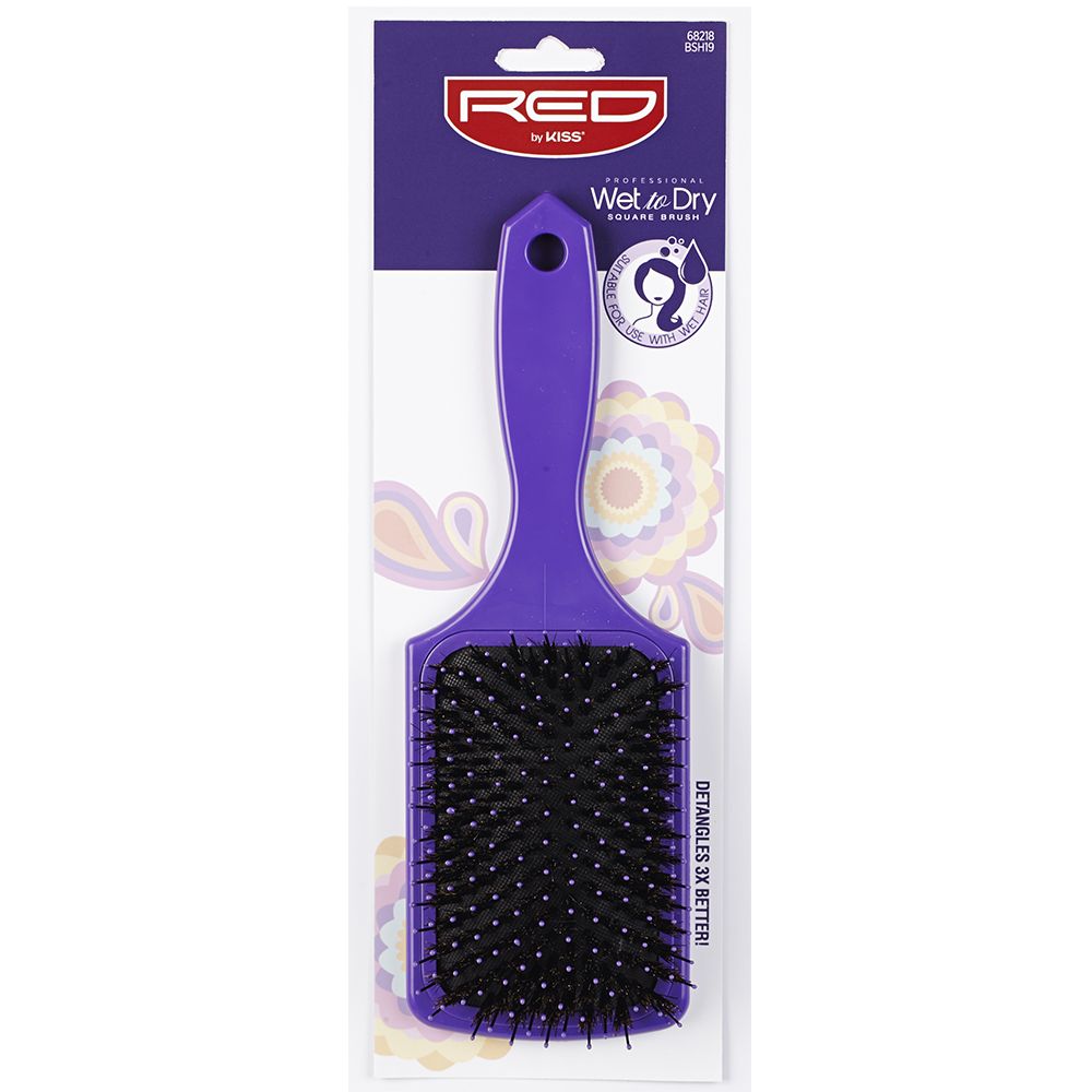 Red by Kiss PROFESSIONAL Wet-to-Dry Square Brush