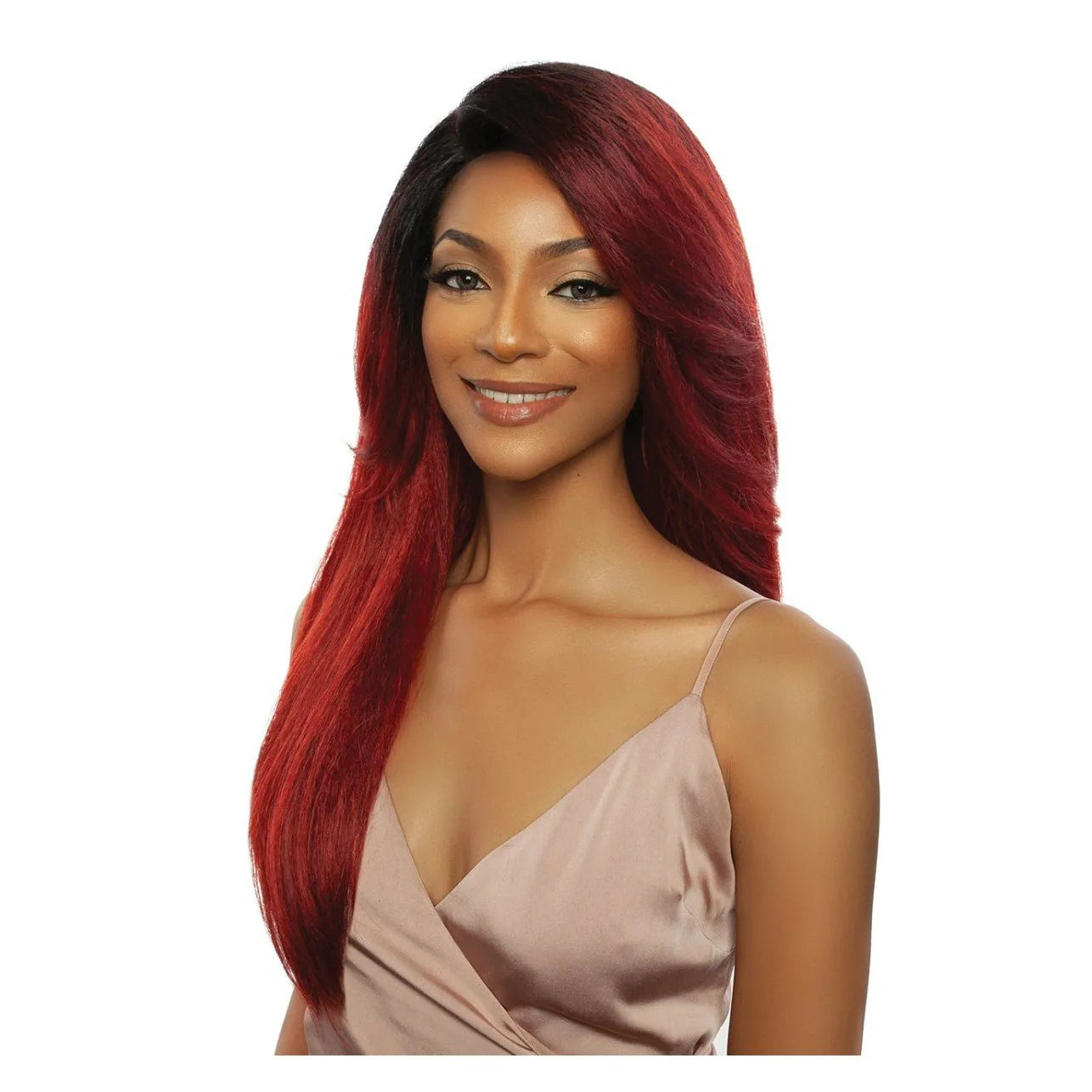 Mane Concept Brown Sugar Synthetic HD Silk Press Lace Front Wig - BSHS201 Chiffon