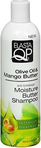 Elasta QP Olive Oil & Mango Butter Moisture Butter Shampoo, 12 oz by ElastaQP