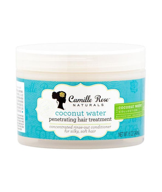 Camille Rose Naturals Coconut Water Penetrating Hair Treatment - 8 Oz 