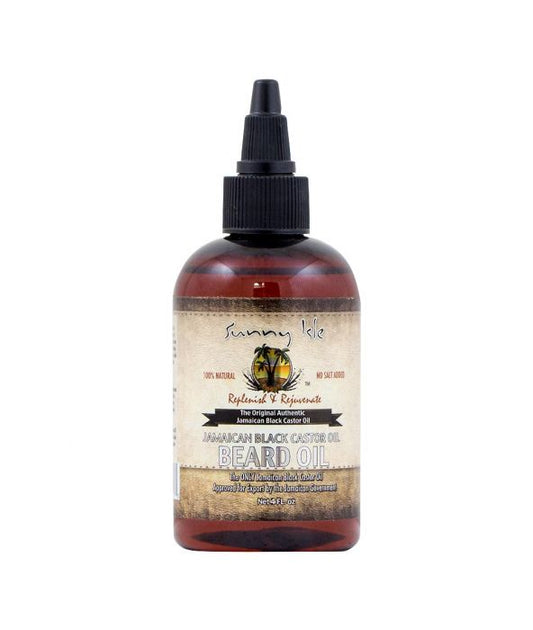 Sunny Isle Jamaican Black Castor Oil Beard Oil - 4 Oz