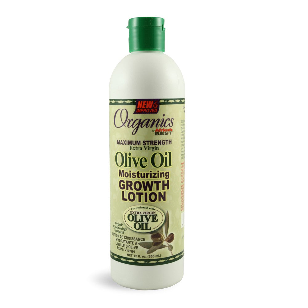Africas Best Organics Olive Oil Moisturizing Growth Lotion - 355Ml