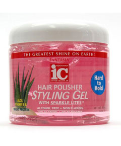 Fantasia IC Hair Polisher Styling Gel with Sparkle Lites 454g