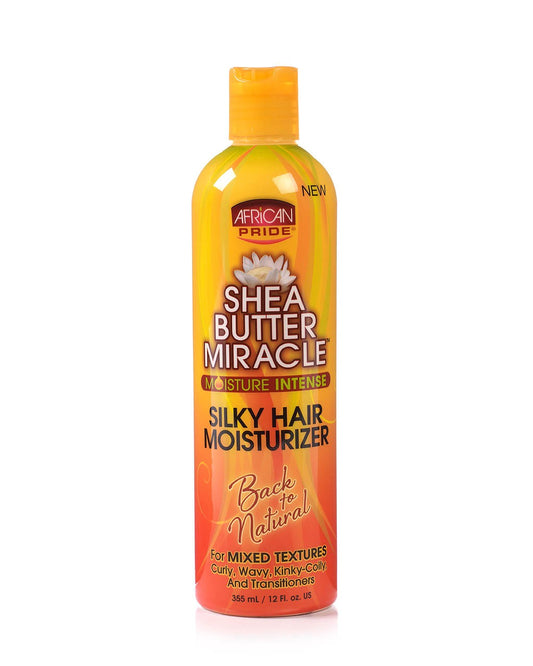 African Pride Shea Butter Miracle Silky Hair Moisturizer - 12Oz