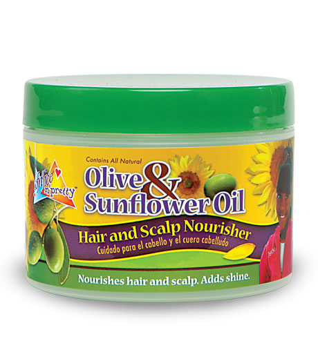 Sofn'Free N'Pretty Olive And Sunflower Oil Hair And Scalp Nourisher 250G
