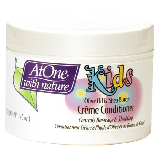 At One Kids Olive Oil & Shea Butter Creme Conditioner 154G