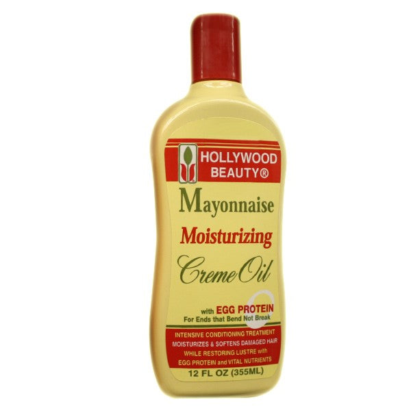 Hollywood Beauty Mayonnaise Moisturizing Creme Oil 355Ml