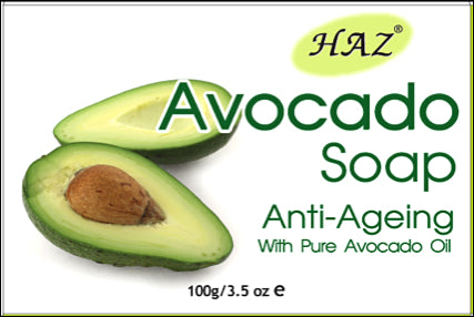 Haz Avocado Soap Anti-Ageing With Pure Avocado Oil 100G